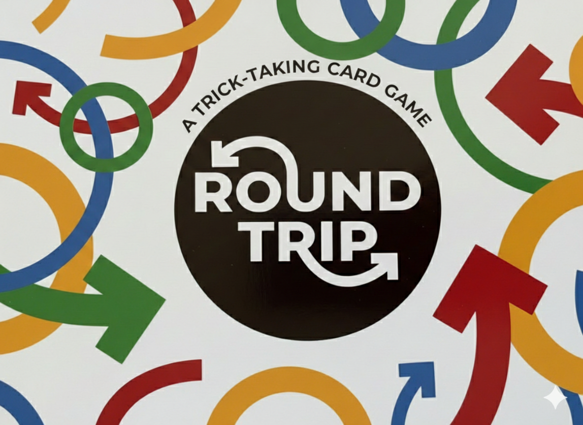 Round Trip Card Game Box Front
